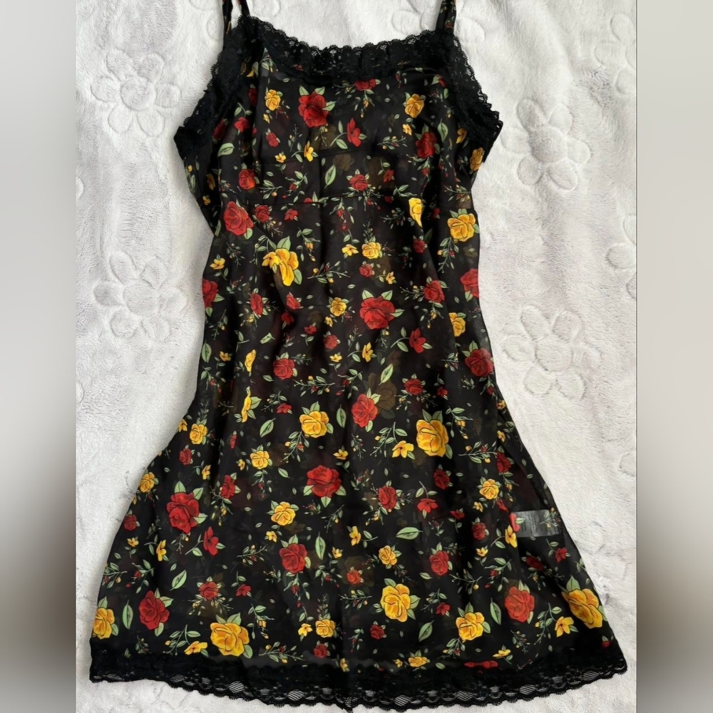Dolls Kill Mesh Slip Dress